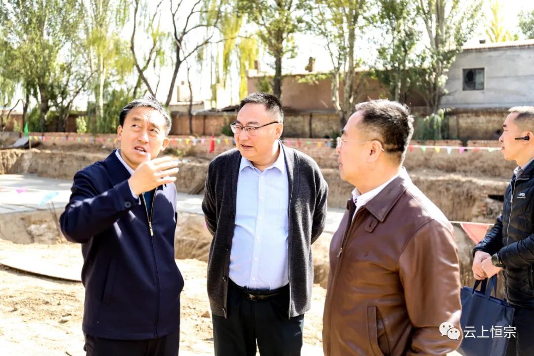 大同市副市长郝献民考察恒宗集团北方医药有限公司新型GMP工厂