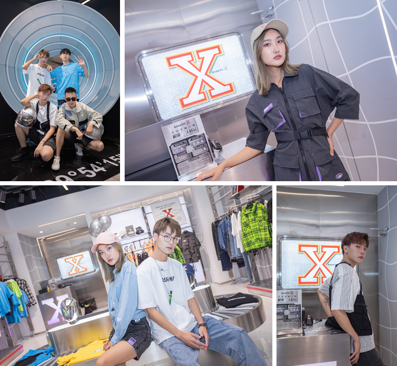 bossini.X重庆龙湖时代天街店盛大开业 探索无限潮能