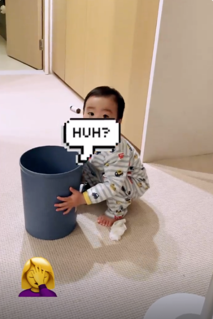 賭王長孫罕出鏡，一身印花居家服眉眼間不像奚夢瑤，曾同框小小春