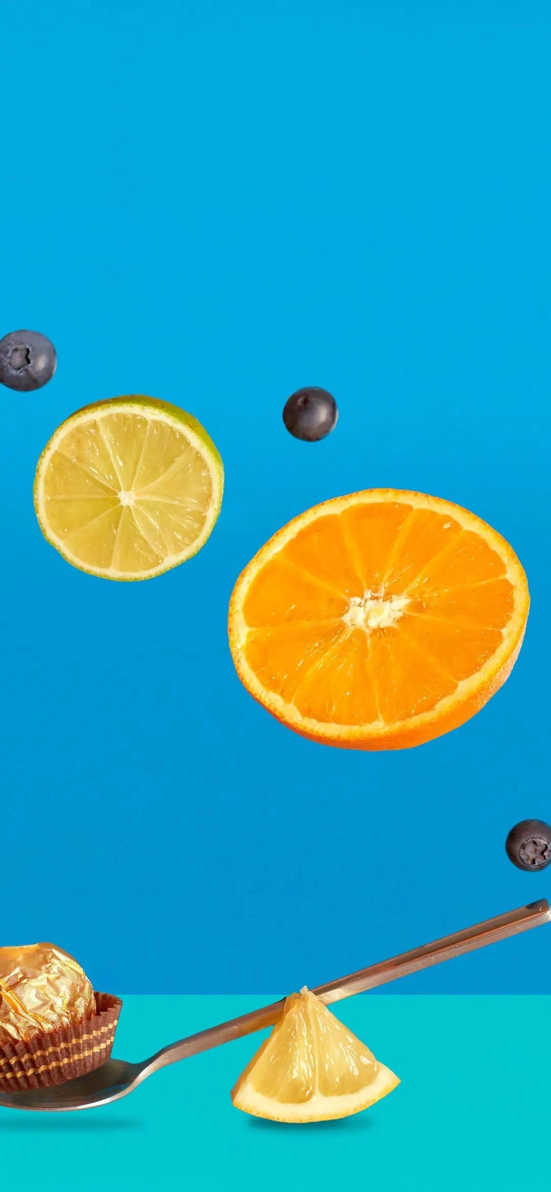 高清iphone桌布 炎炎夏日 水果來襲 桌布萬花筒 Mdeditor