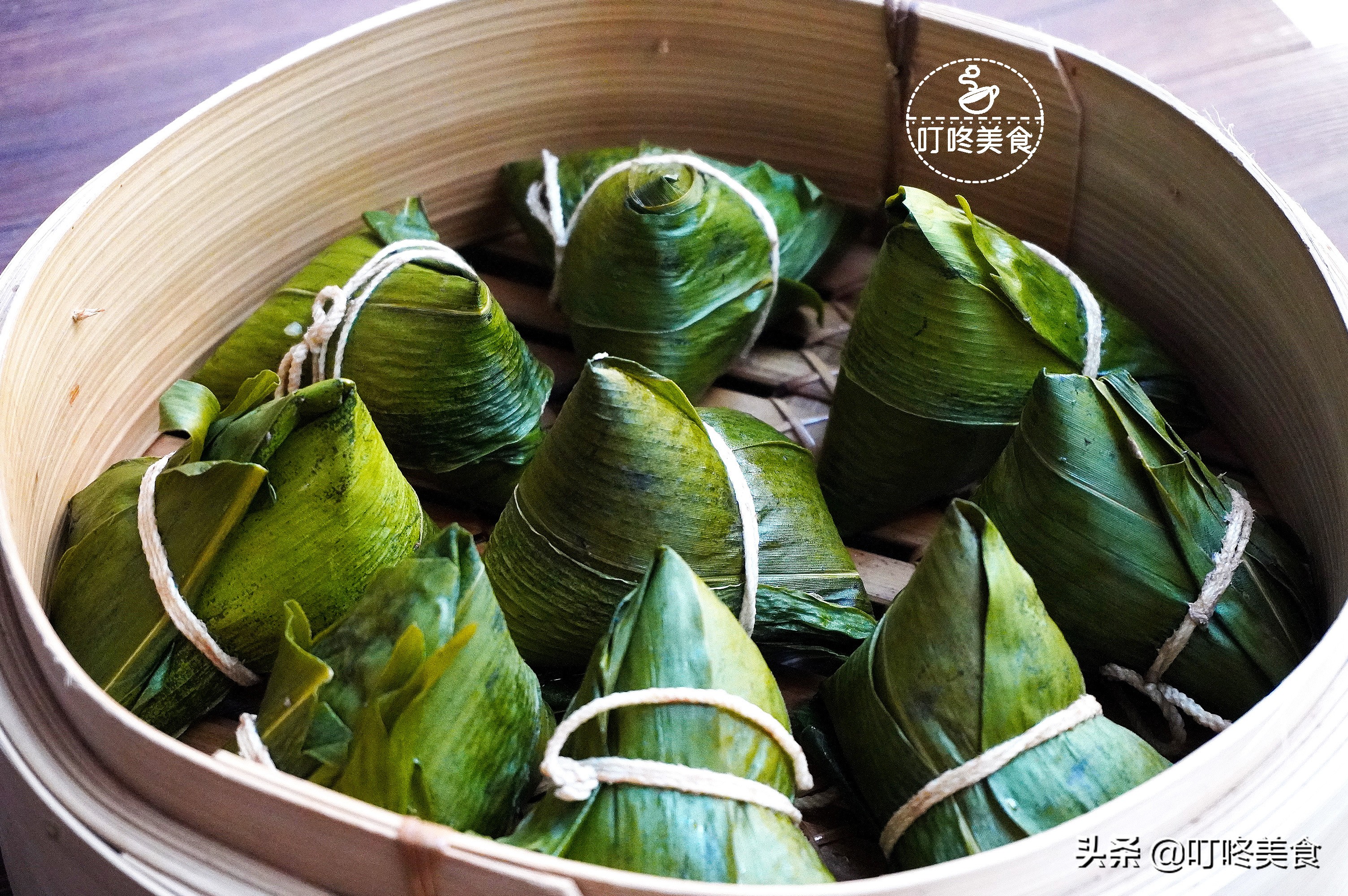 吃了20年粽子，最馋的还是这个馅的粽子，包法简单不露馅，太香了