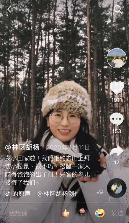 95后女孩“隐居”小兴安岭采蘑菇，网友：把日子过成了诗