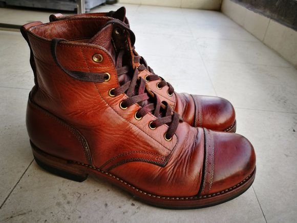 皮鞋上大家常说的松面到底是什么，我们来研究一下