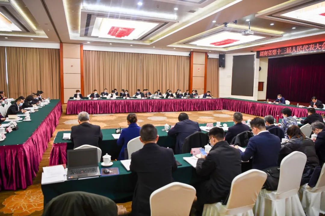 怀化代表团举行第四次全体会议 继续审议政府工作报告&nbsp;雷绍业石希欣参加