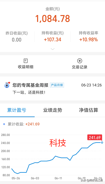 小钱投资的快乐，基金半年过去年化7%，却被大佬