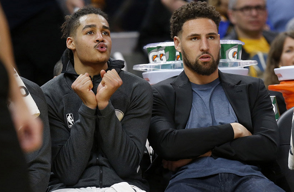 勇士曬球員訓練照！盧尼領銜，湯普森處於隔離期，庫里和格林缺席