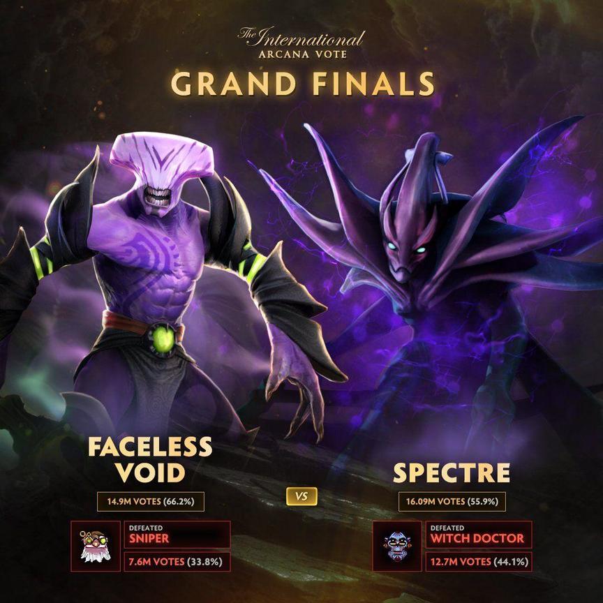 DOTA2至宝投票最终周，虚空幽鬼超级对决