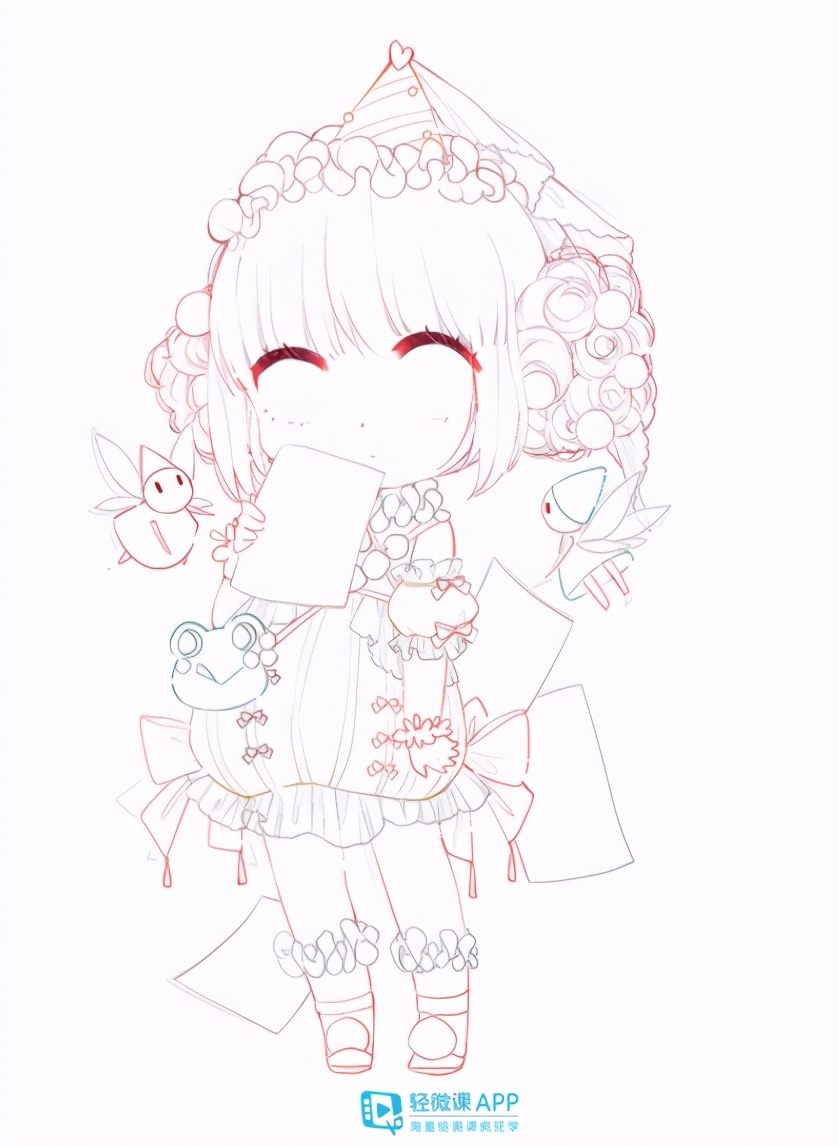 q版奇迹暖暖怎么画？Q版绘制过程分享