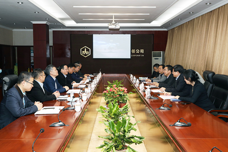中国医药保健品进出口商会会长周惠到华药集团调研