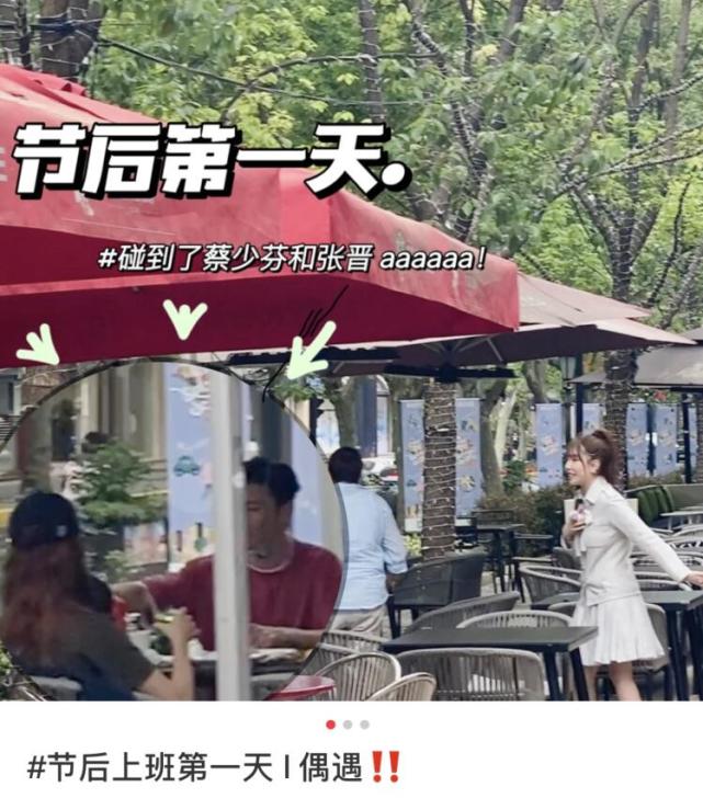 網友偶遇張晉夫婦帶家人逛街，48歲蔡少芬全素顏臉部鬆垮認不出