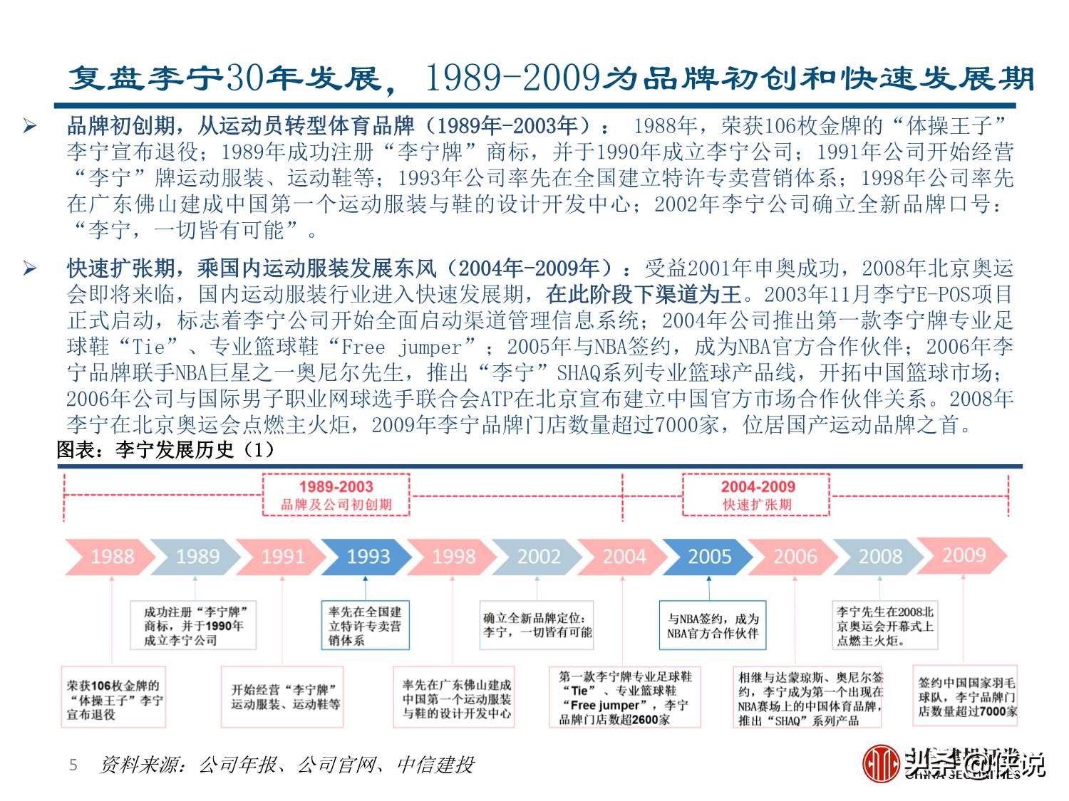 李宁深度研究：国潮崛起，品牌焕新