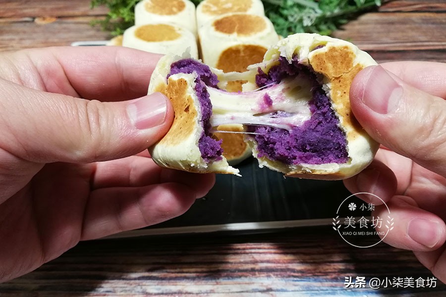 图片[2]-4个紫薯 2个鸡蛋 不用烤箱 简单一做 酥脆拉丝 好吃还减肥-起舞食谱网