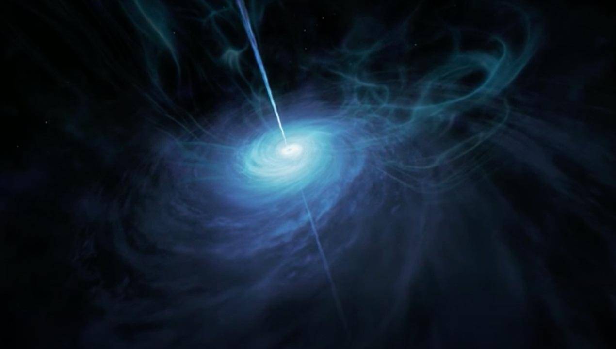相聚遥远的一个黑洞每9小时增亮一次，没人知道为什么