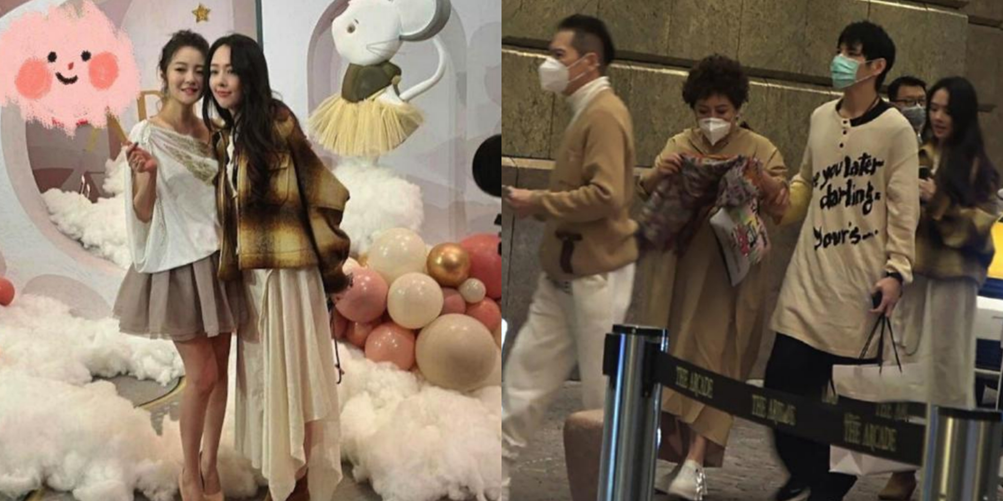 向太全家公开露面，郭碧婷产后被嘲模样变化大，颧骨突出脸颊凹陷