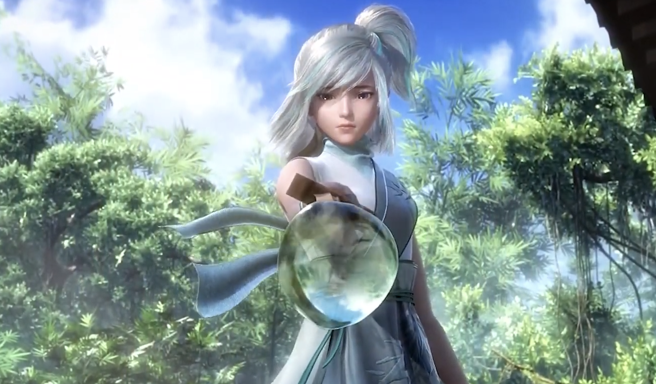 旁边应该是赤松子晓梦vs卫庄,这里有就有趣了,无论如何,我想不到晓梦