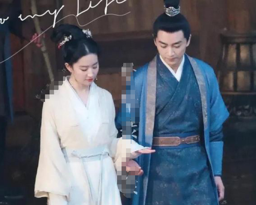 Liu Yifei " dream Hua Lu " the road is appeared, pull a hand with Chen Xiao the kiss is too sweet, do not want to explode the section is bad