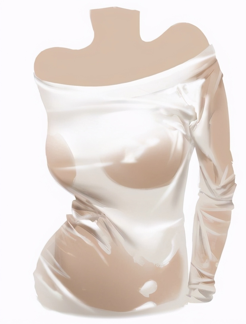 5,画出身灯结构,在湿透范围增加一些水泡,完成以上就是灵猫课堂为大家