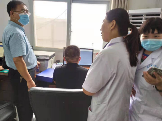 南阳市疾控中心调研唐河县2021年上半年慢病防控工作