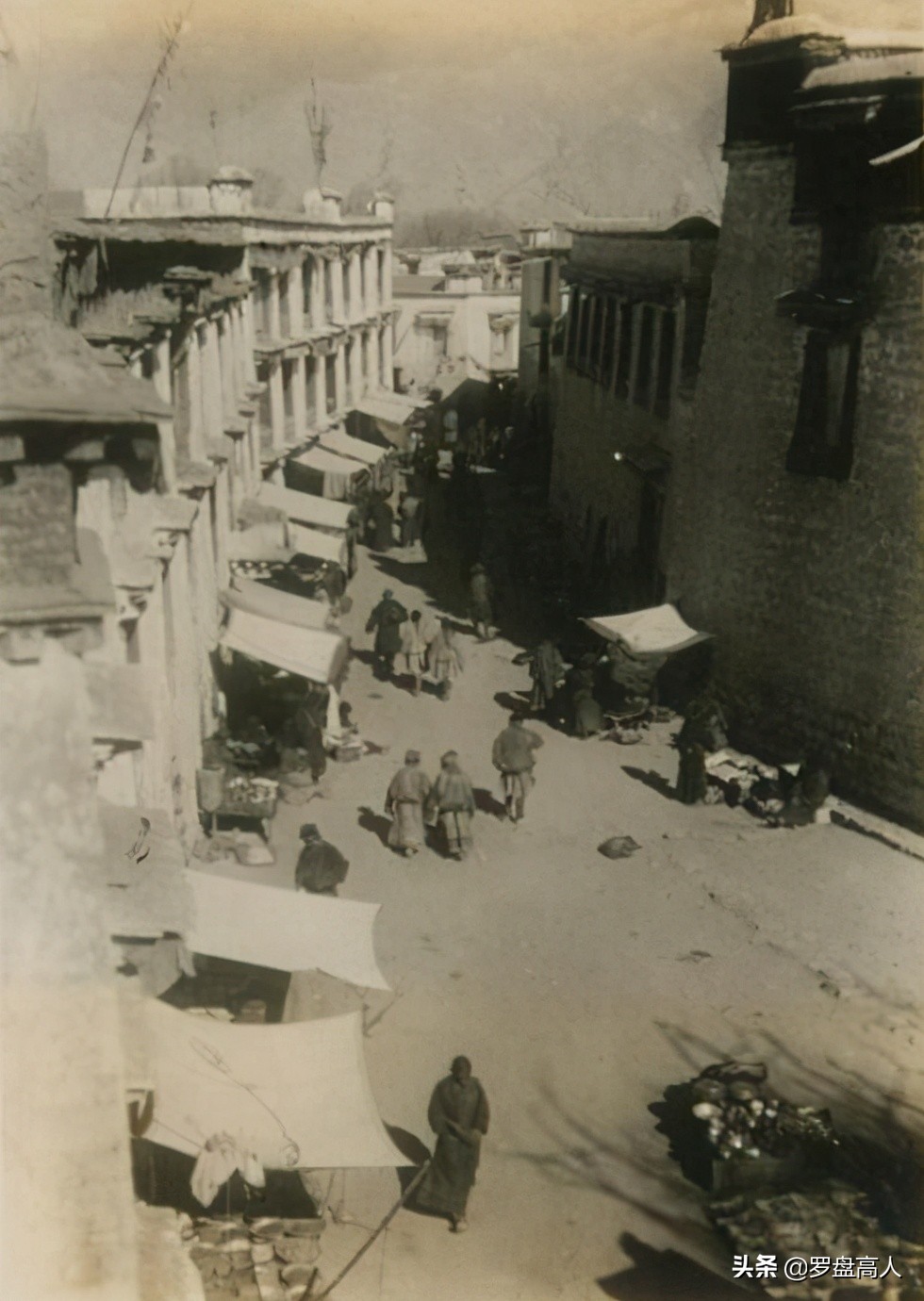 西藏老照片：1926年的拉薩景象