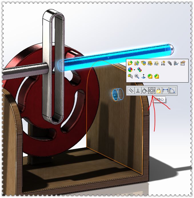 ��SolidWorks��Ƶļ򵥻�е������ֻ�����������
