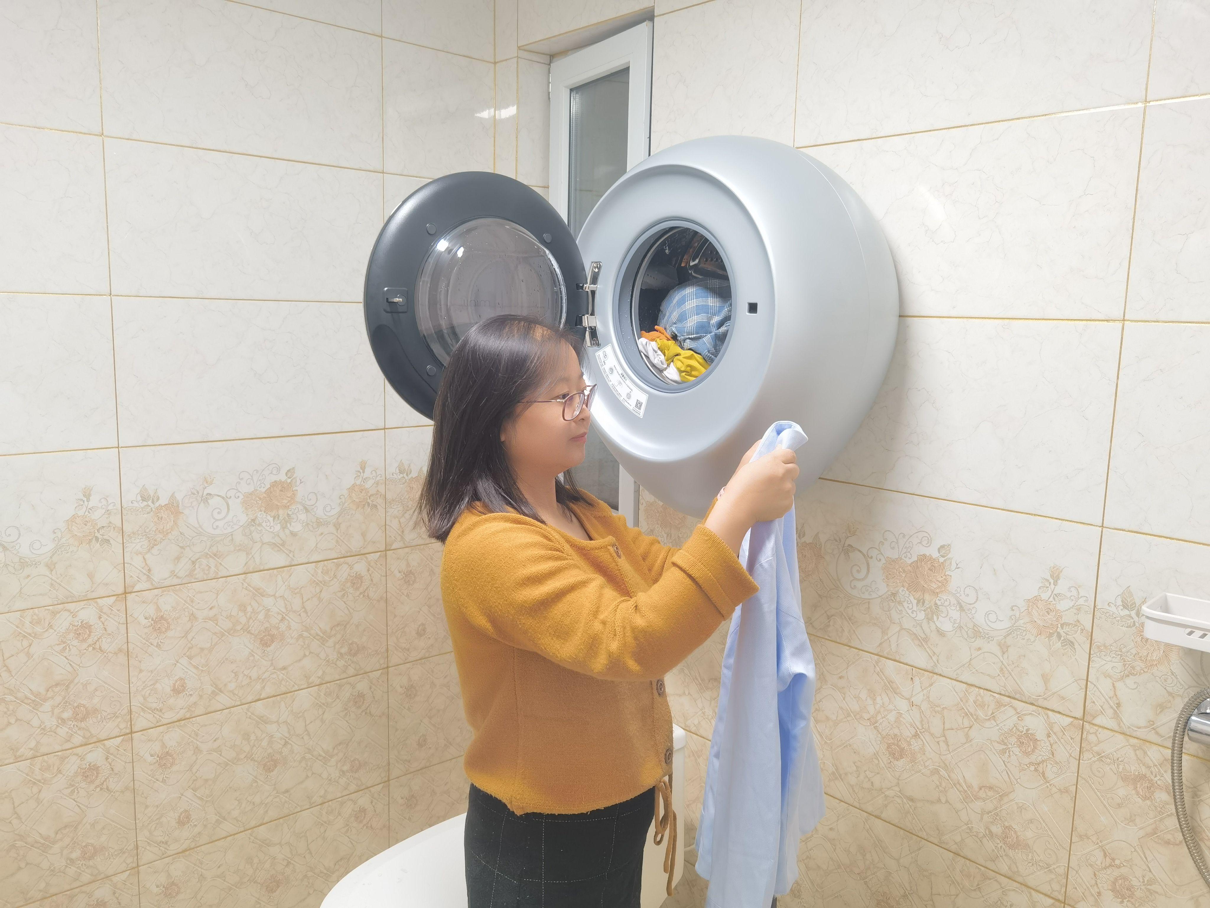 亲测告诉你为什么装第二台洗衣机，小吉壁挂洗烘一体机深度体验