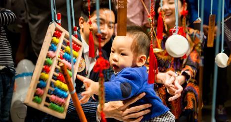 郭碧婷为庆女儿百天办宴席，产后气色好状态佳