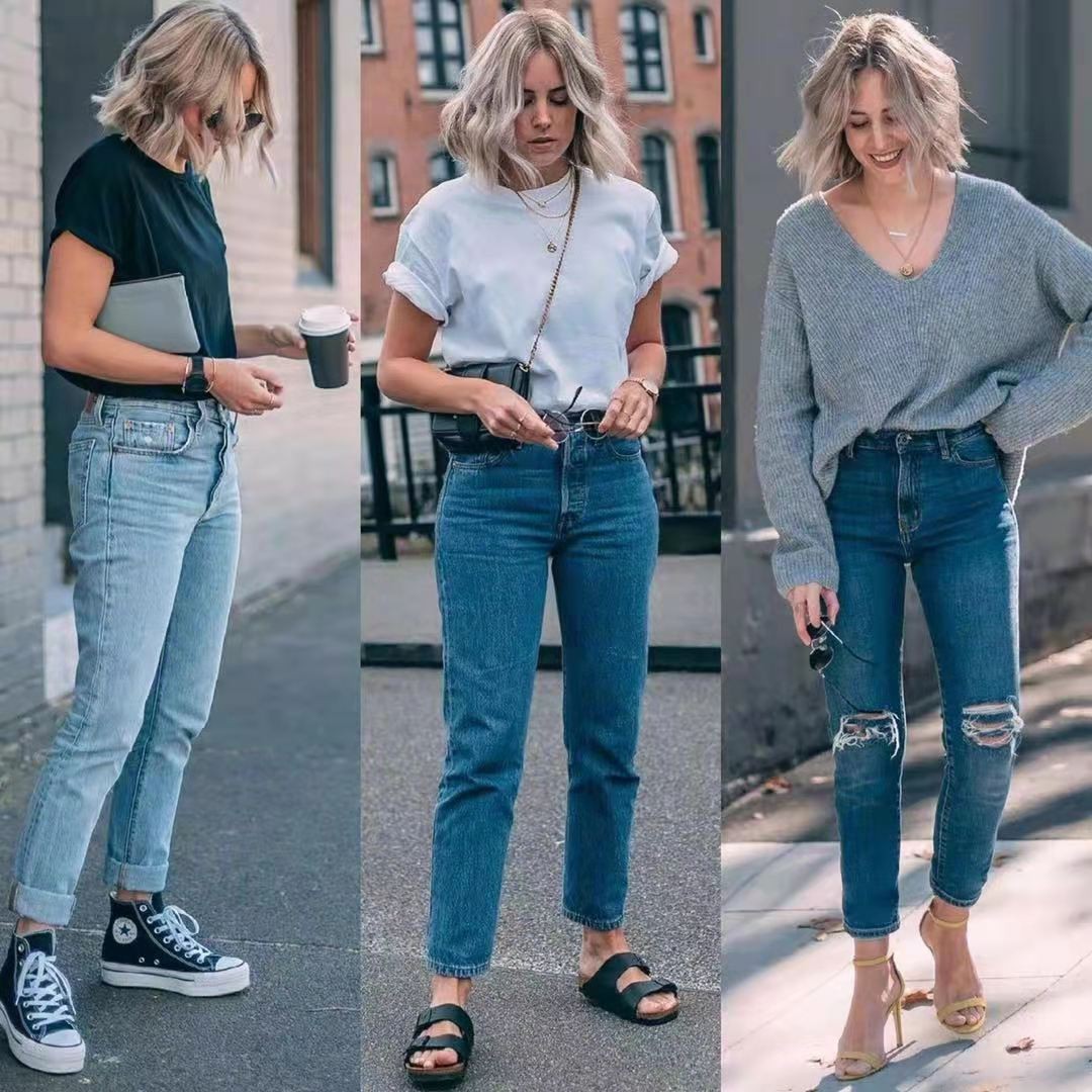 夏季牛仔裤怎么穿更好看？分享3种搭配的方案，照着穿就很美