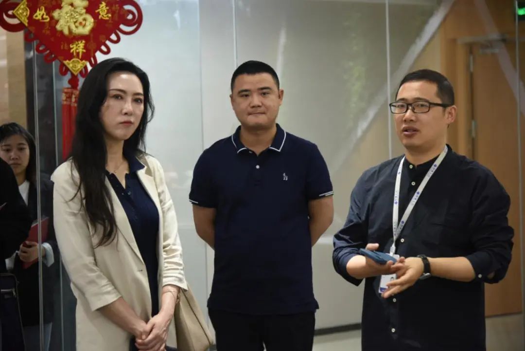 兰州市人社局党组成员、副局长张英莉一行莅临园区参观交流