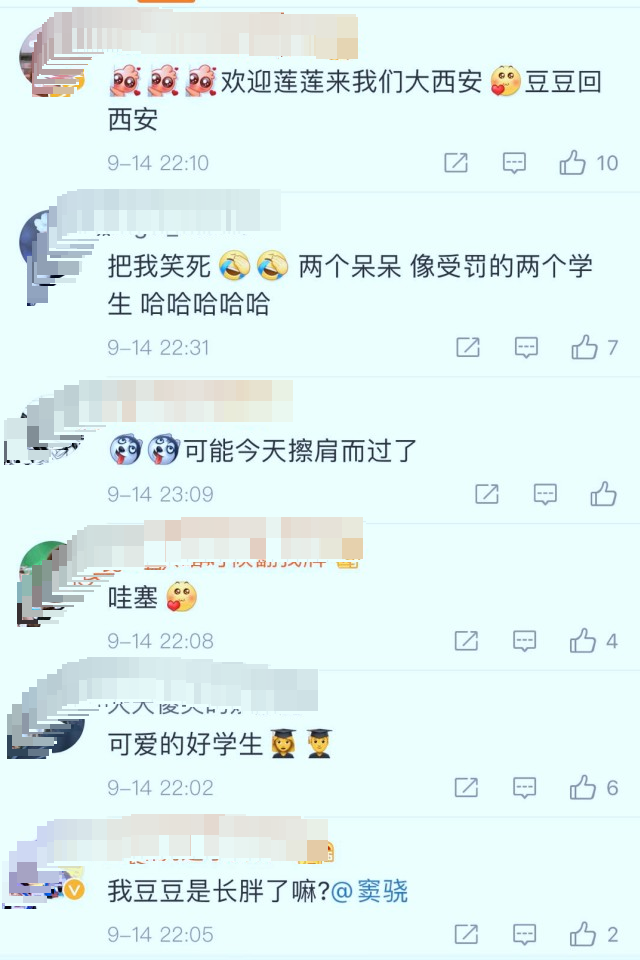 窦骁带何超莲回西安见家长，欣赏长恨歌，动作笑容一致太有夫妻相