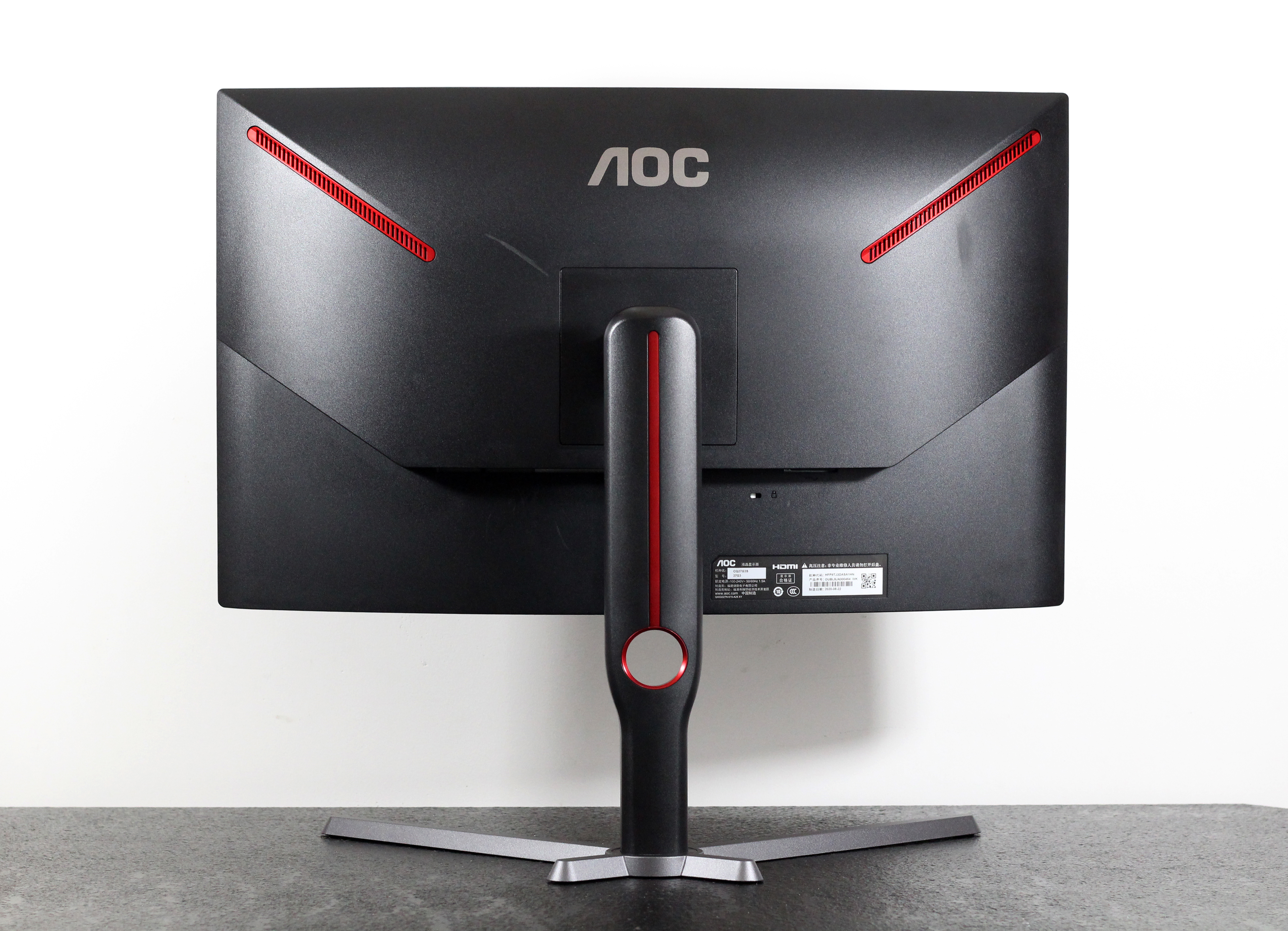 AOC CQ27G3S显示器评测：2K曲面+165Hz，干好新平台的显示活