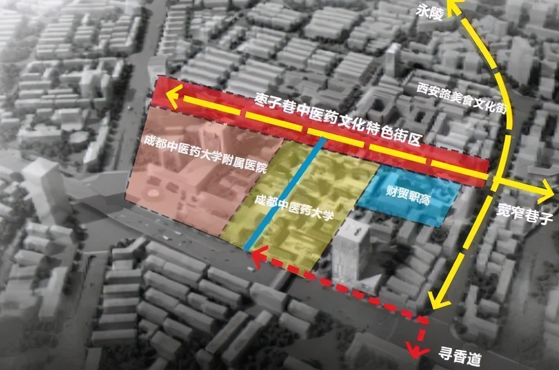街区优秀规划案例：枣子巷中医药文化特色街区
