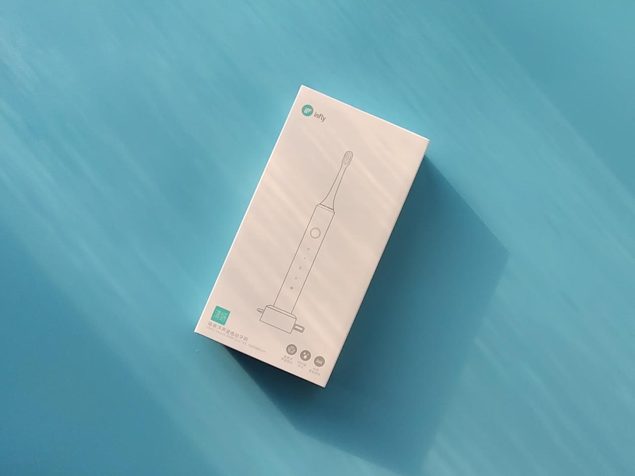 磁悬浮让牙齿清洁更彻底，infly T03S声波电动牙刷体验