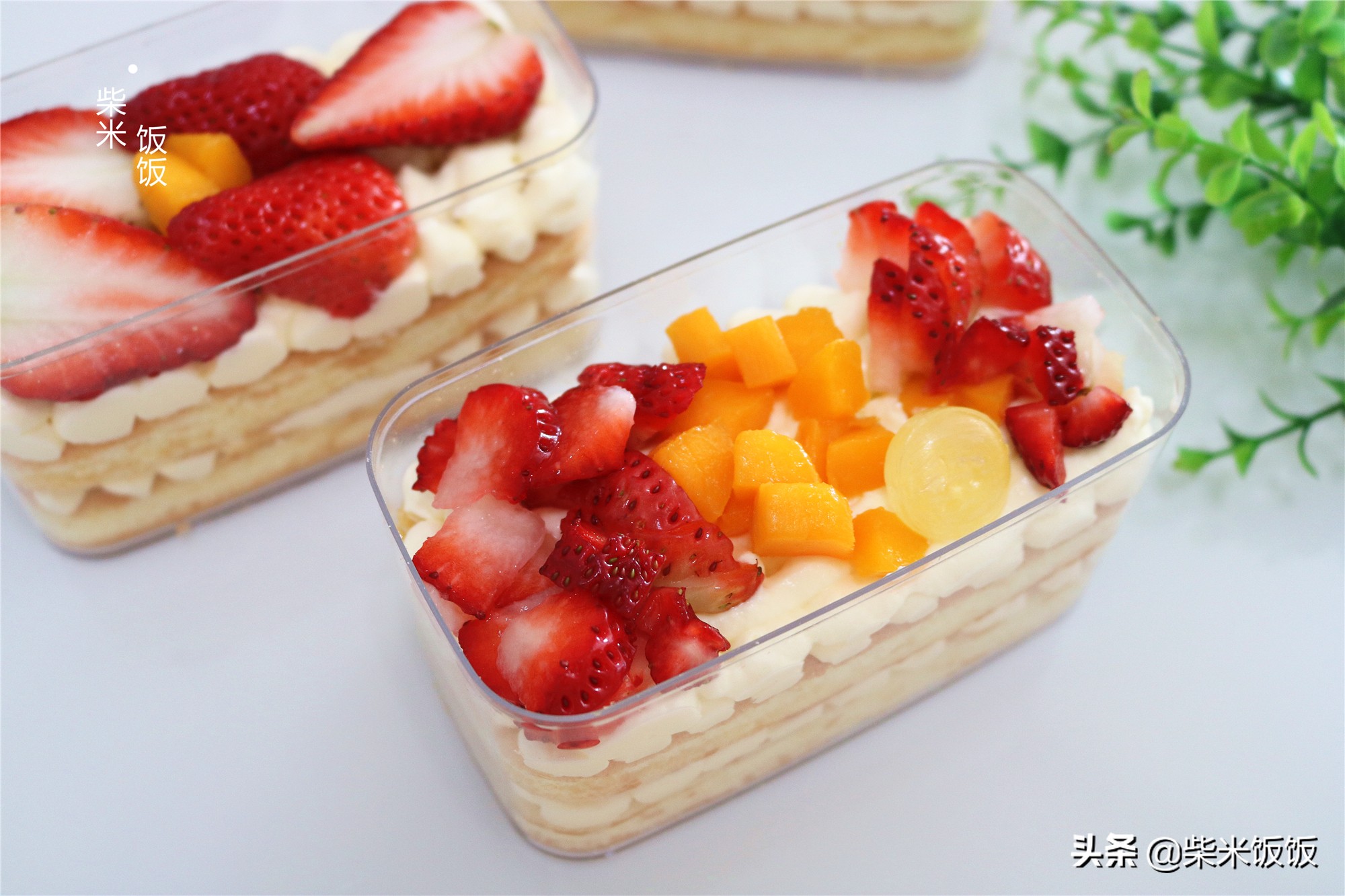 4個雞蛋，一瓶奶油，教你做孩子喜歡的盒子蛋糕，好看又好吃