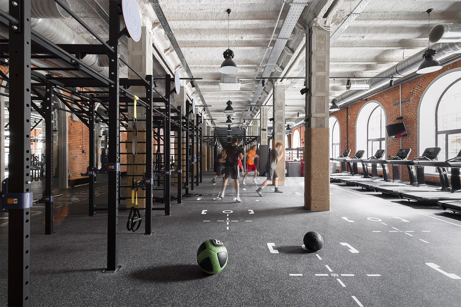 纺织工厂变身健身俱乐部，设计让空间焕然一新