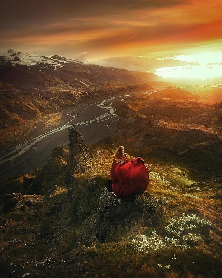 Annulus of 36 pieces of husband and wife swims world trip is illuminated, beauty of every Zhang Dou becomes fairy tale world, 