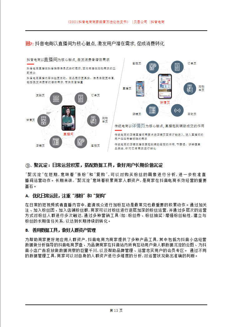 「建议收藏」2021抖音电商商家经营方法论白皮书