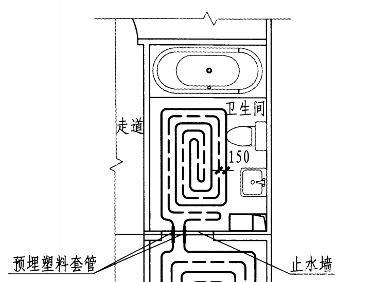 卫生间到底能不能铺地暖？