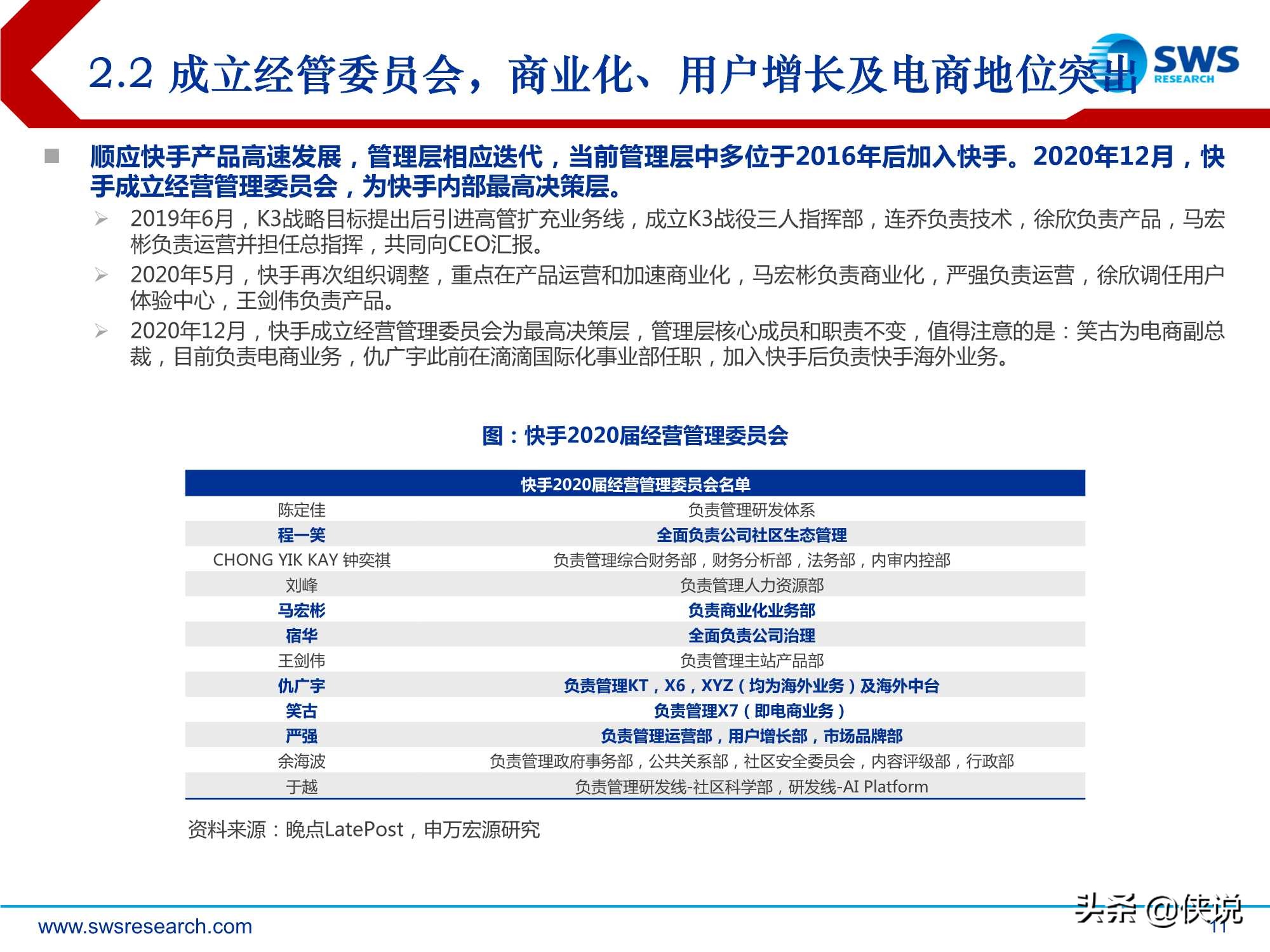 短视频行业深度：快手科技，私域筑垒，公域进军