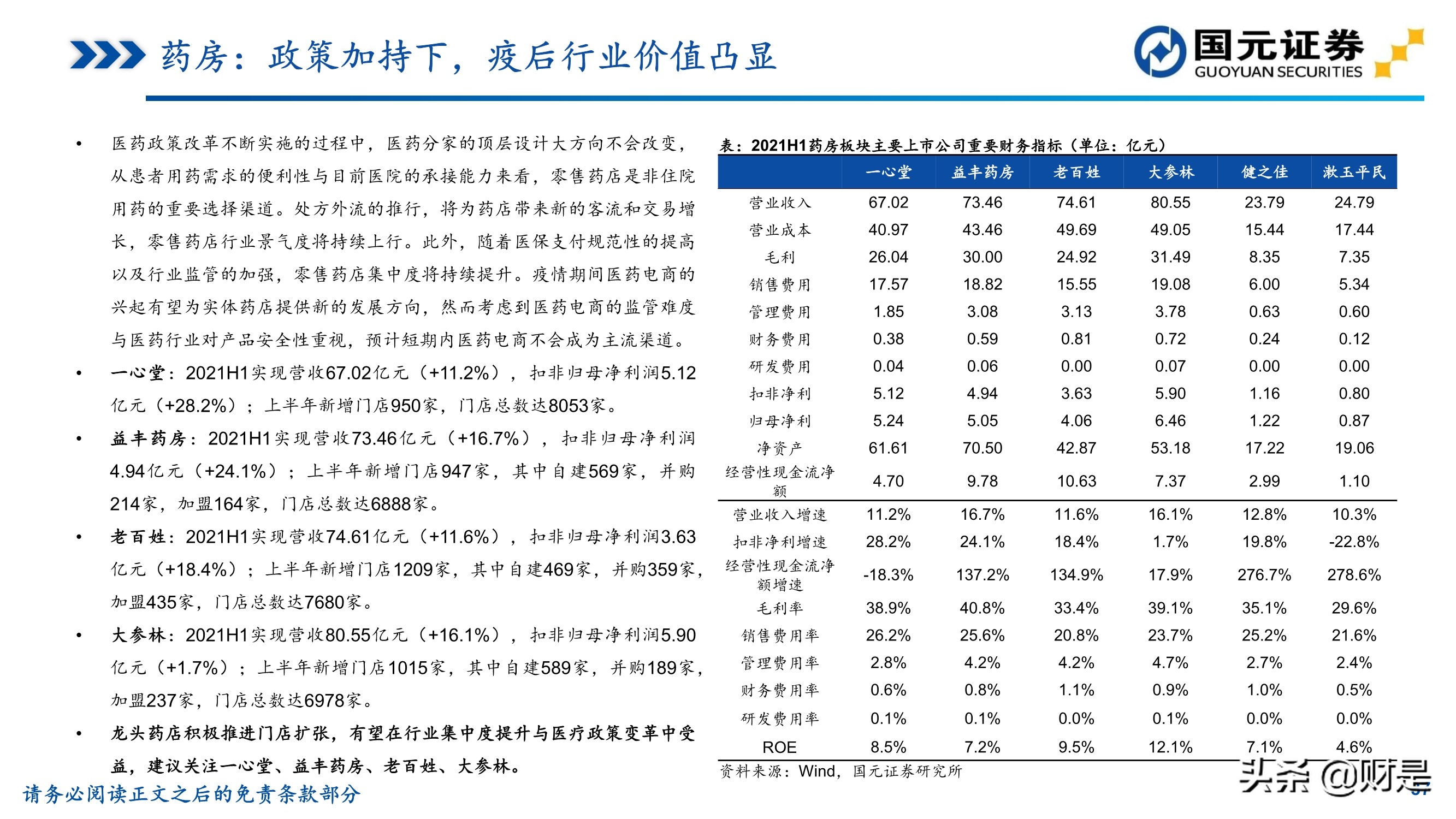 医药行业中报总结：后疫情时代恢复性增长，高景气赛道仍是主线