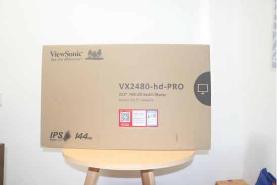 24寸+IPS144HZ，千元电竞小金刚—优派VX2480-HD-PRO