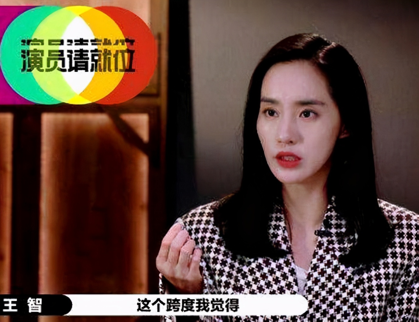 《演员请就位》王智精彩的演绎，不愧是专业选手