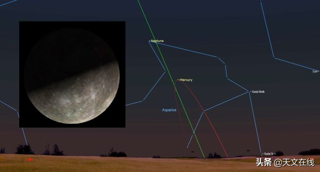如何在二月的夜空中找到“难以观察的行星”——水星