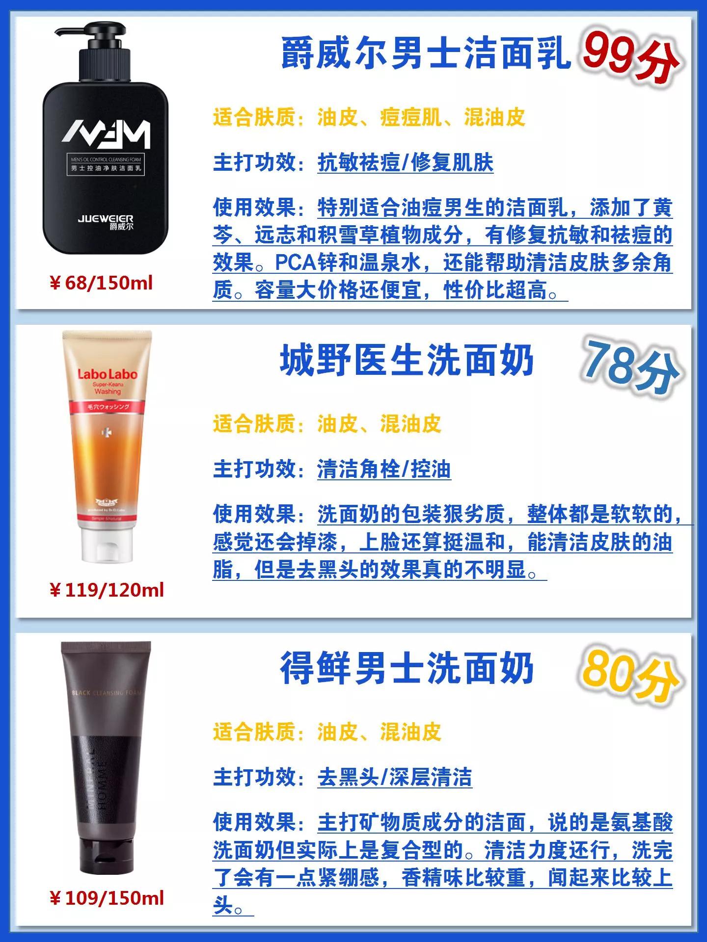 男生該怎么護膚？