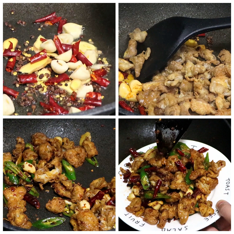 肥腸的家常菜做法，外酥裡糯，下酒又下飯，一周吃5次都不嫌膩