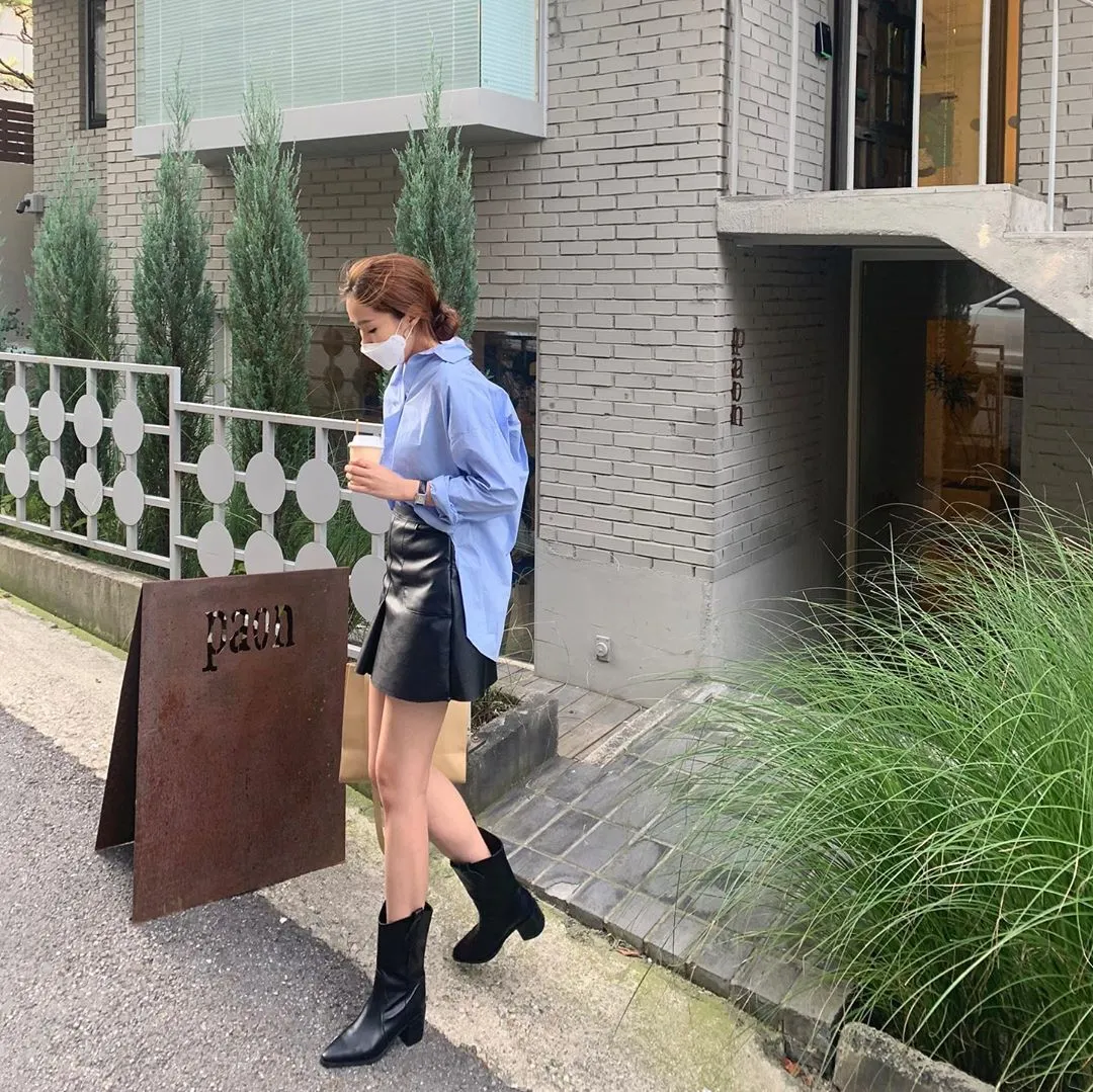 秋冬买靴子没灵感?这里有显腿长的搭配方案