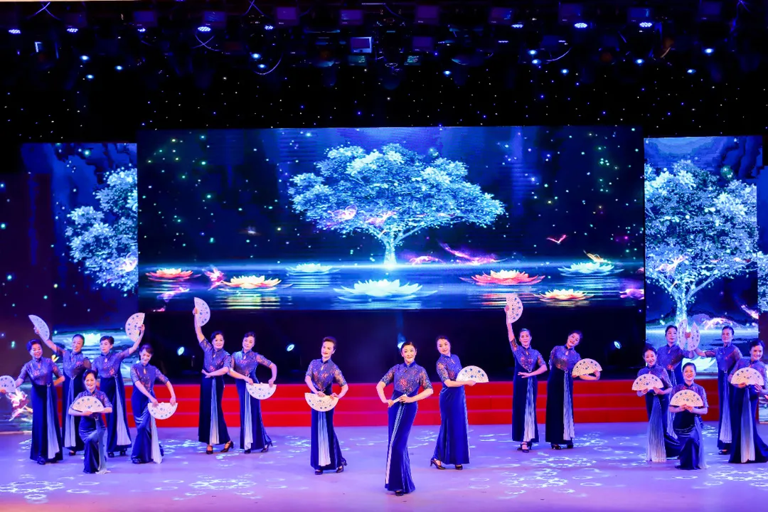 “永远跟党走”2021年第五届江西省群众舞蹈展演在新余举办