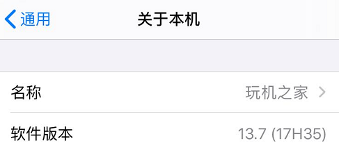 出现意外：iPhone iOS 13.7 最新版本，版本信息变更奇妙实际效果