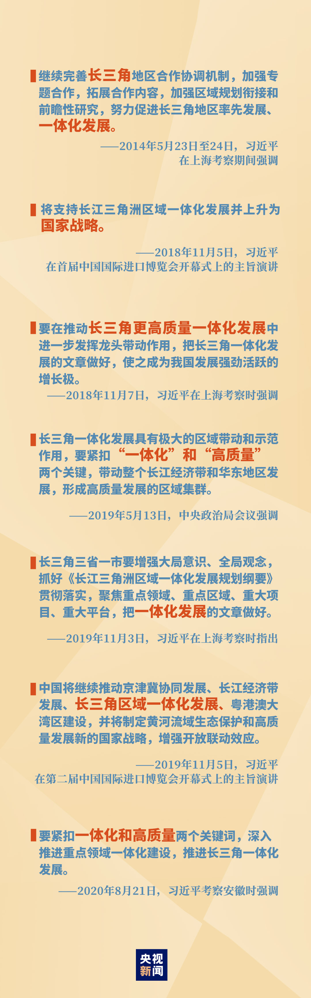 长三角一体化发展如何推进？习近平再次强调两个关键词
