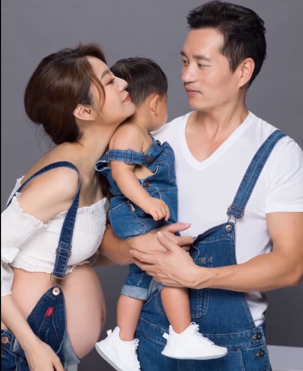 安以轩晒二胎孕肚照，豪门老公亲吻大肚，上一胎送老婆过亿豪宅