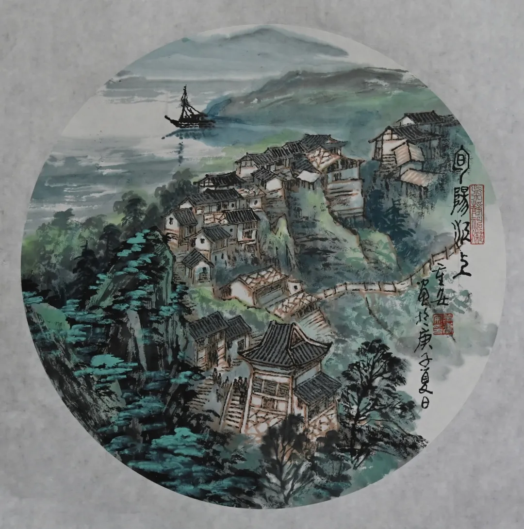 在长安——陕西中国画十二家作品展艺术作品欣赏